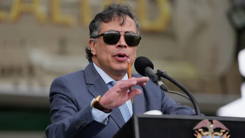 "No bajaré la voz": Petro arremete contra Trump y Rubio