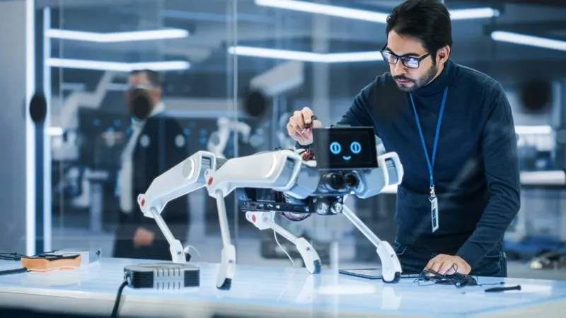 Este robot no lleva batería: saca energía del metal que pisa con cada paso. Y funcionó de forma intermitente 150 días
