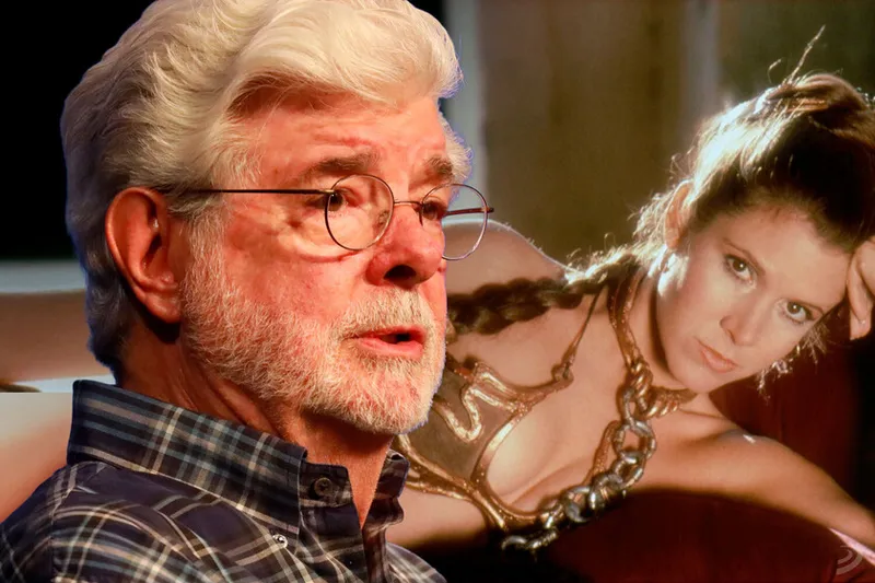 "Star Wars con banda sonora de rock y una Princesa Leia desnuda". Cuando George Lucas protestó en 1988 contra la modificación de películas clásicas