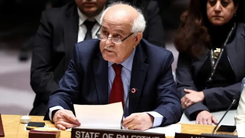 EEUU presiona a enviado palestino para que retire su candidatura en ONU