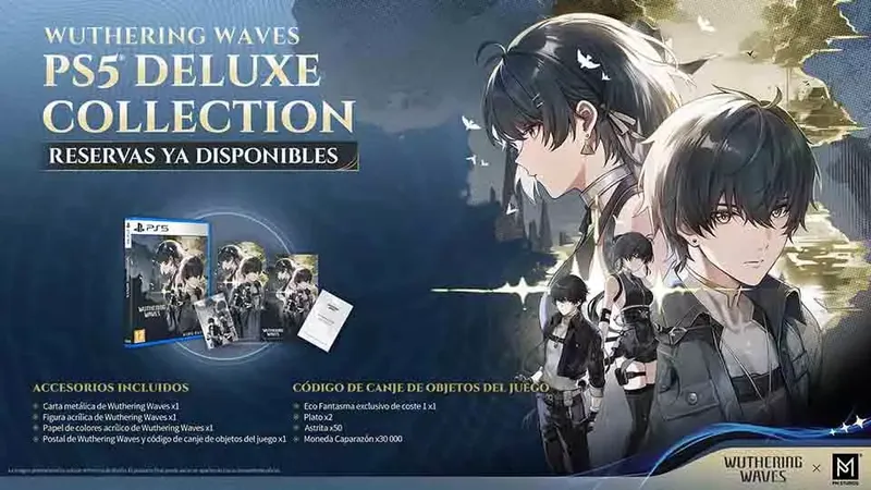 Wuthering Waves PS5 Deluxe Collection