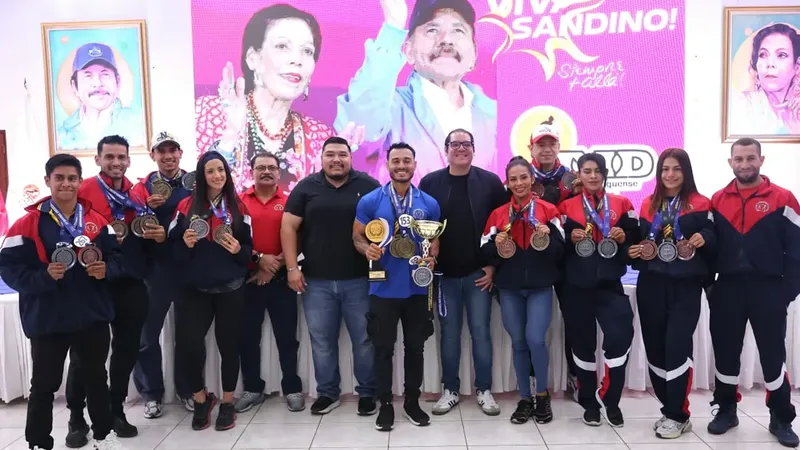 Nicaragua conquista 24 medallas en Campeonato Centroamericano y del Caribe de Fisicoculturismo