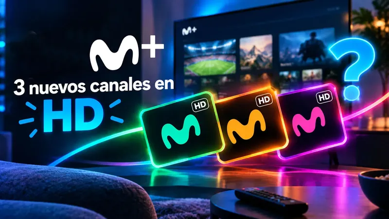 Movistar Plus estrenará tres canales más en HD para sus abonados