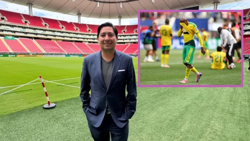 Profe Ibañez publica reveladora foto su arrestaron en Sudáfrica y festeja la eliminación de esa selección