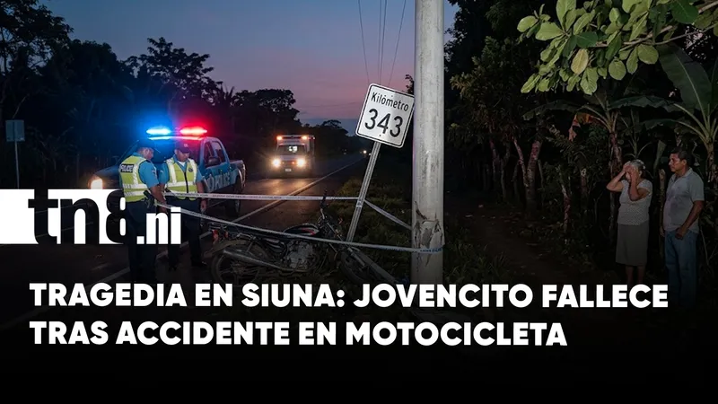 Jovencito de 16 años fallece tras violento accidente de tránsito en Siuna