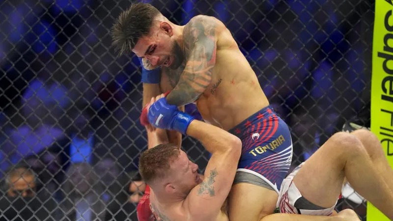 ¿Hizo trampas Gaethje? La cámara lenta que alimenta la polémica en la derrota de Topuria