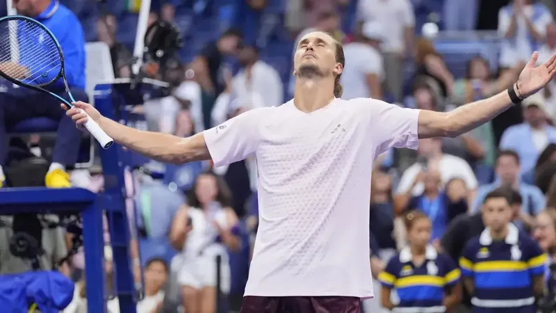 Destrozo para la historia de Zverev en la final