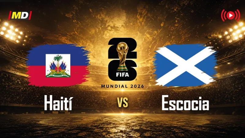 Haití - Escocia, en directo