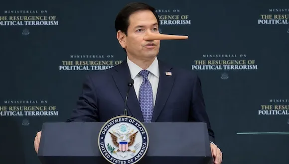 Diez mentiras de Marco Rubio en su cumbre anti-izquierda