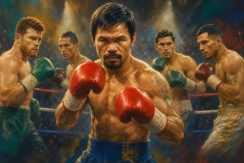 Pacquiao: 4 de mis 5 mejores guerras fueron contra mexicanos