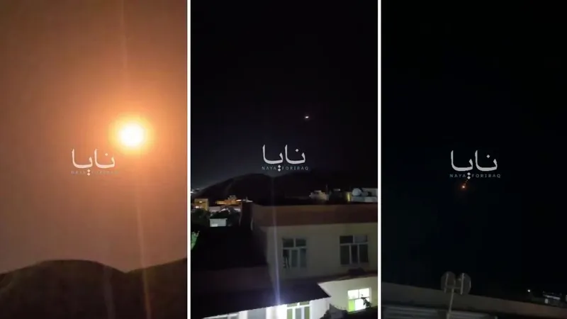 Reportan un ataque a gran escala con drones contra bases de EE.UU. en Irak (VIDEO)