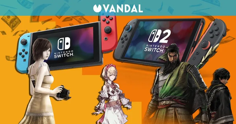 Las mejores ofertas de Nintendo Switch y Switch 2 en la eShop de esta semana (30/07/2026)