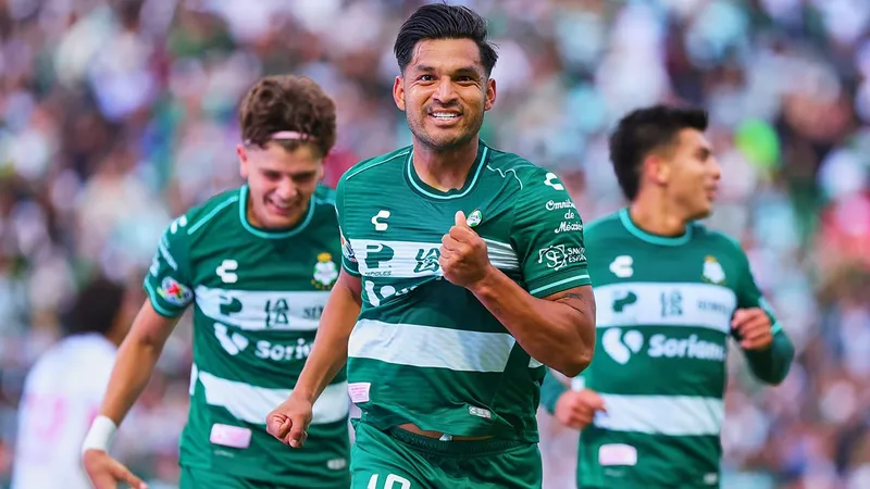 ¡El poder de la esperanza! 5 goles y 5 victorias seguidas para Santos