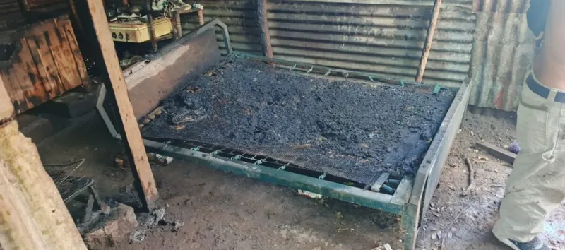 Incendio arrasa vivienda en empalme de San Benito y deja pérdidas de C$15 mil