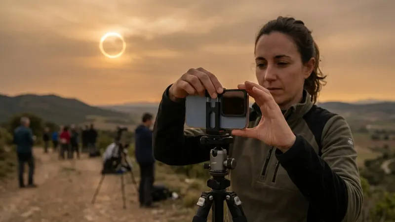 Esta es la única forma de hacer fotos al eclipse del 12 de agosto con el móvil