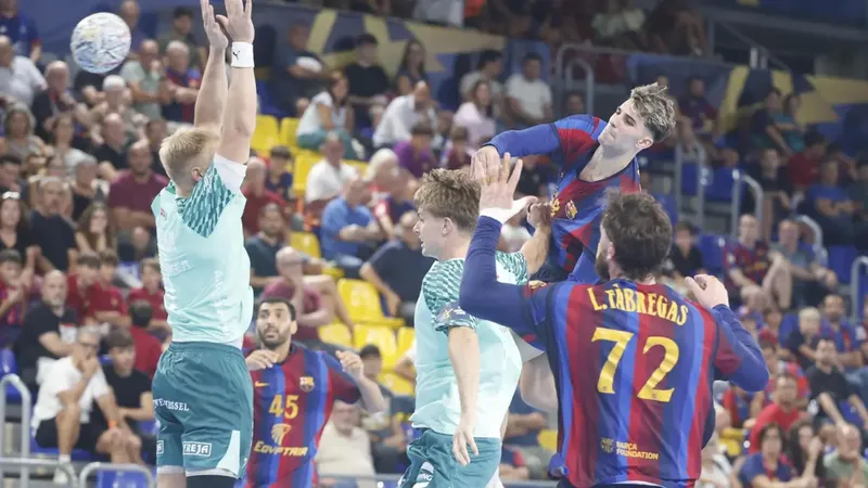 27-30: Un Barça de récord pasa a la segunda fase de la Champions con cuatro puntos