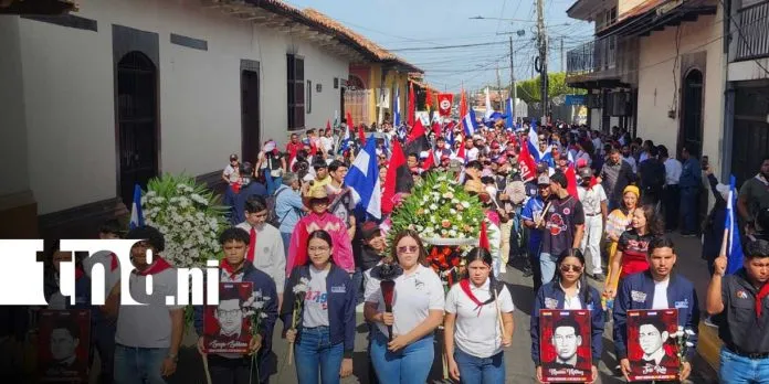 León se viste de memoria para conmemorar una fecha histórica del movimiento estudiantil