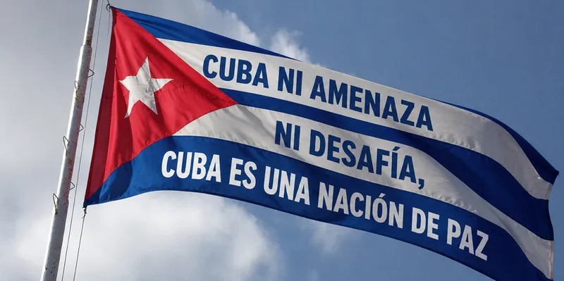 «Cuba ni amenaza ni desafía ni provoca, Cuba es una nación de paz»