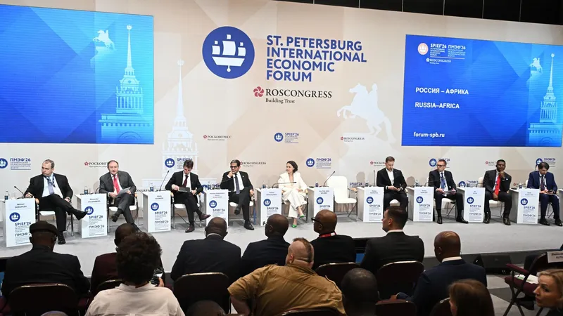 Energía y tecnologías centran el diálogo Rusia-África en el SPIEF