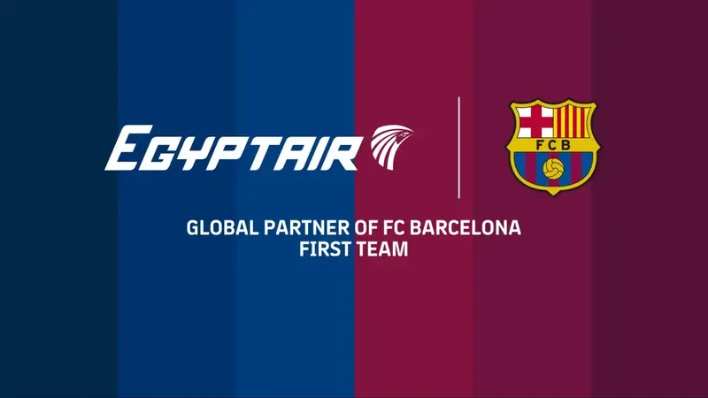 EGYPTAIR, nueva aerolínea oficial del Barça