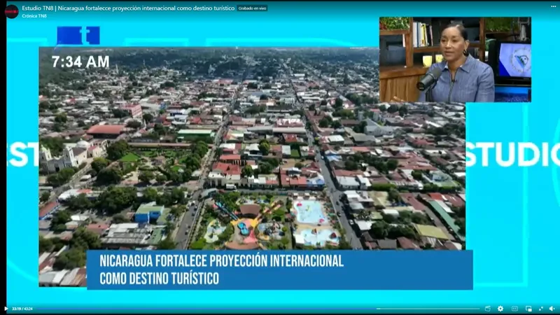 Turismo en Nicaragua: más de 621 mil visitantes ingresaron al país entre enero y agosto de 2026