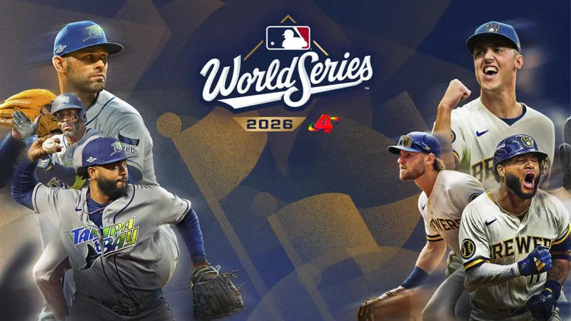 Serie Mundial 2026: comienza la batalla entre Milwaukee Brewers y Tampa Bay Rays