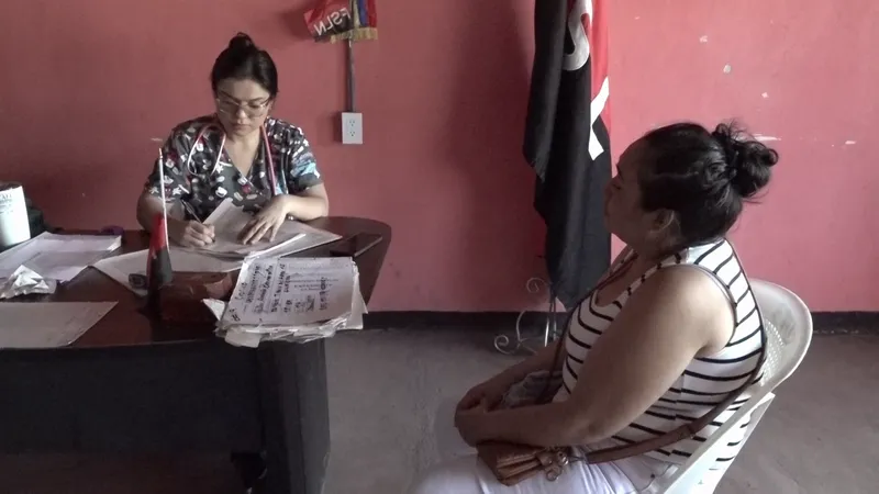 Managua: familias del barrio Camilo Chamorro reciben atención médica