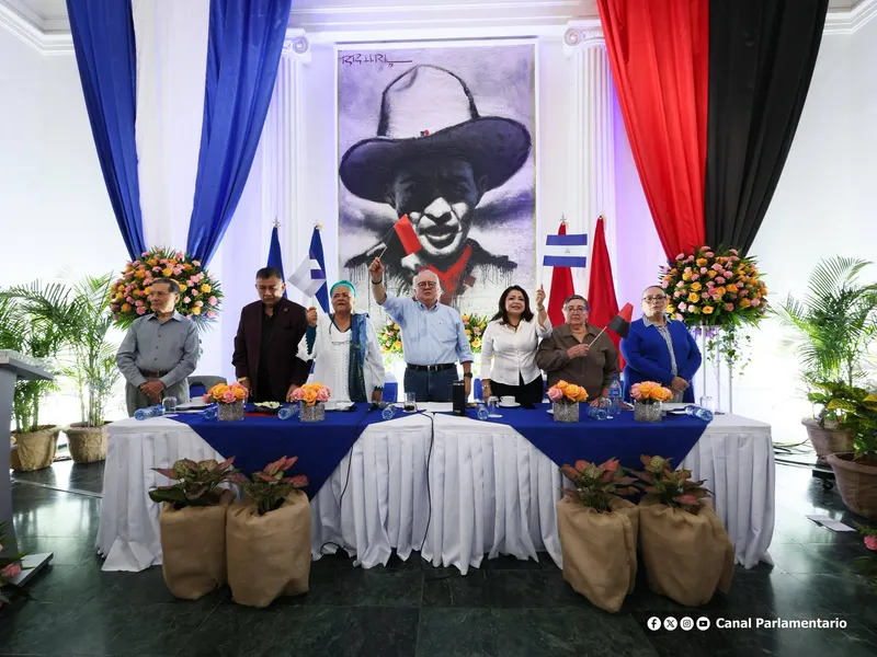 Sesión especial de la Asamblea Nacional - 48 aniversario de la Operación Muerte al Somocismo… Cmdte Carlos Fonseca Amador