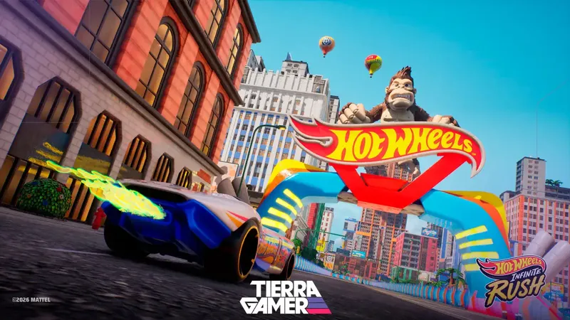 Hot Wheels: Infinite Rush es como si la imaginación se volviera en una realidad digital