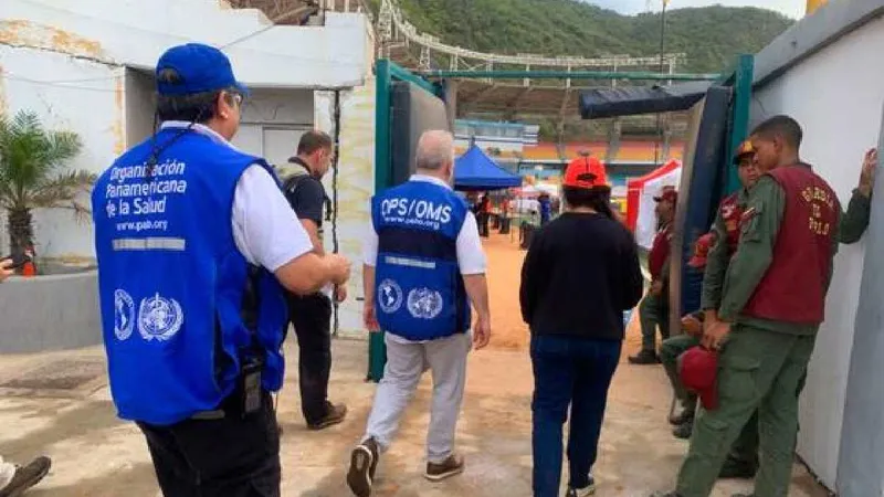 Venezuela enfrenta riesgo de brotes en los refugios, advierte la OPS