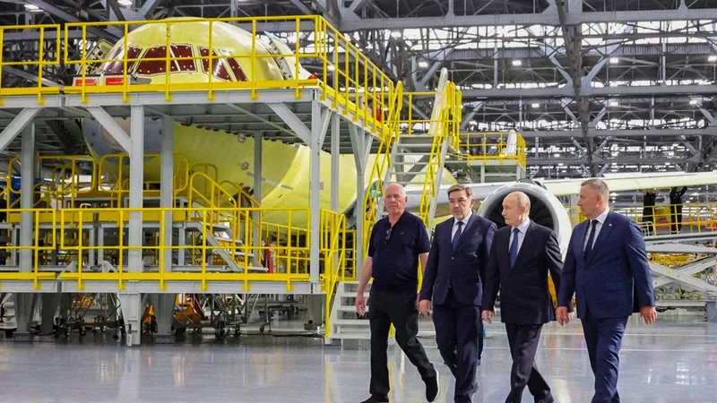 Putin supervisa avances del moderno avión de combate Yak-130M