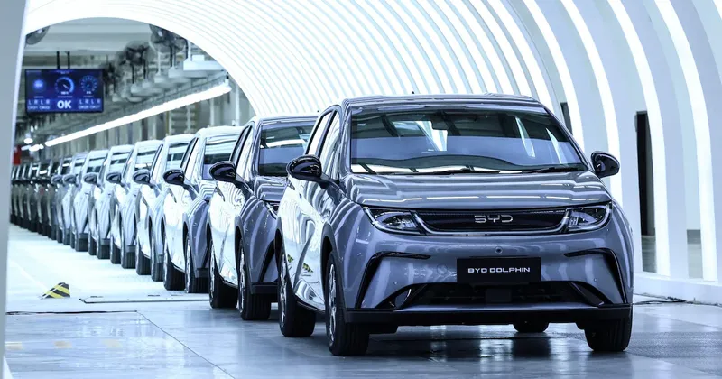 BYD gana terreno en Argentina: a 6 meses de su lanzamiento ingresa a las 10 marcas más vendidas