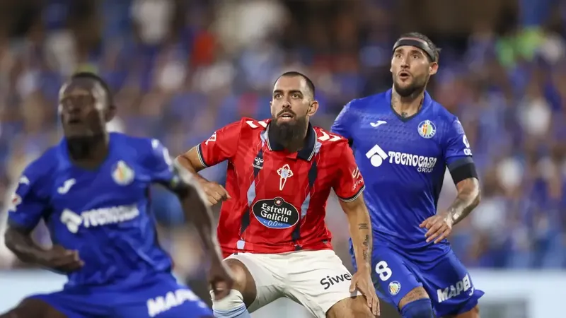 1-1: El Celta sigue espeso e incapaz de ganar a un Getafe con 'diez'