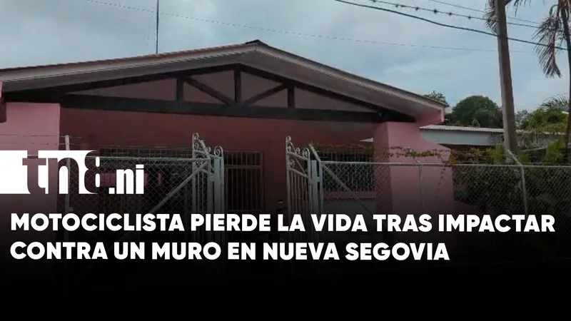 Accidente fatal en San Fernando deja a un motociclista sin vida en Nueva Segovia
