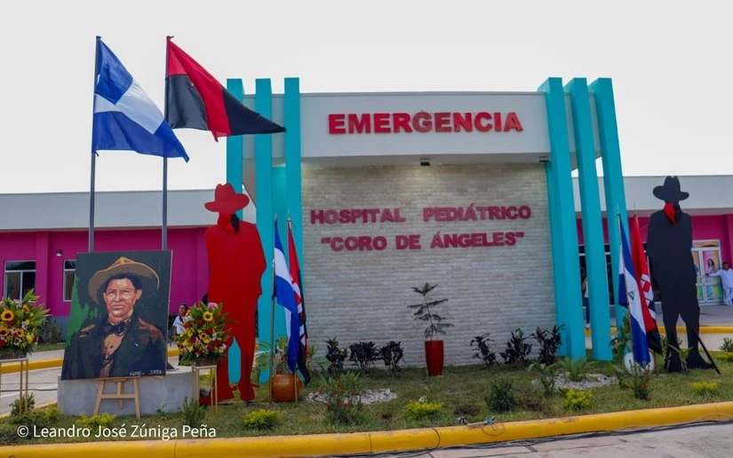 Juventud Heroica entrega al pueblo nicaragüense el Hospital Pediátrico Coro de Ángeles en Estelí