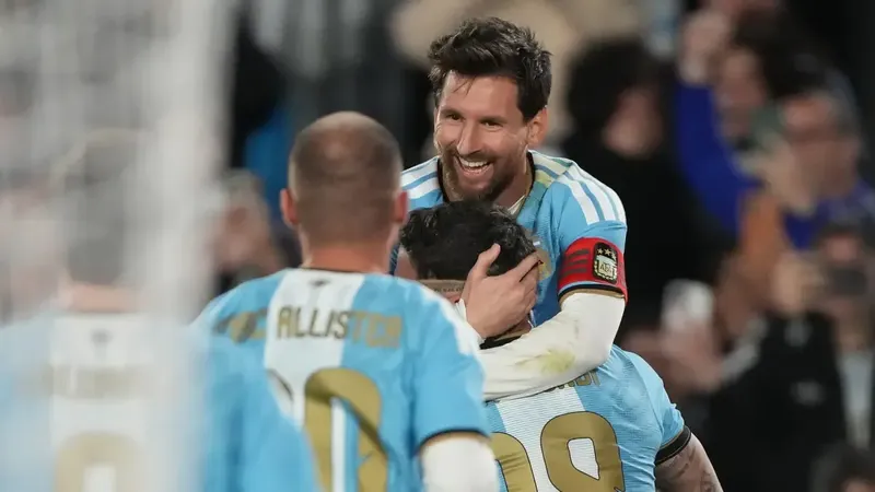 Así fue el último gol de Messi con Argentina: unos números espectaculares