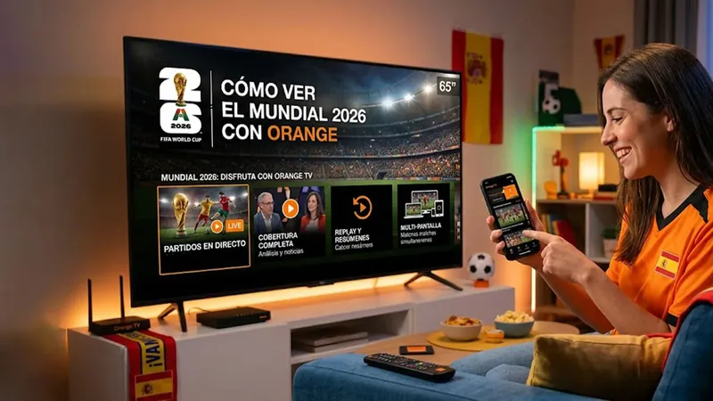 Orange confirma qué alternativas tienen los clientes con una tarifa sin fútbol para ver el Mundial 2026