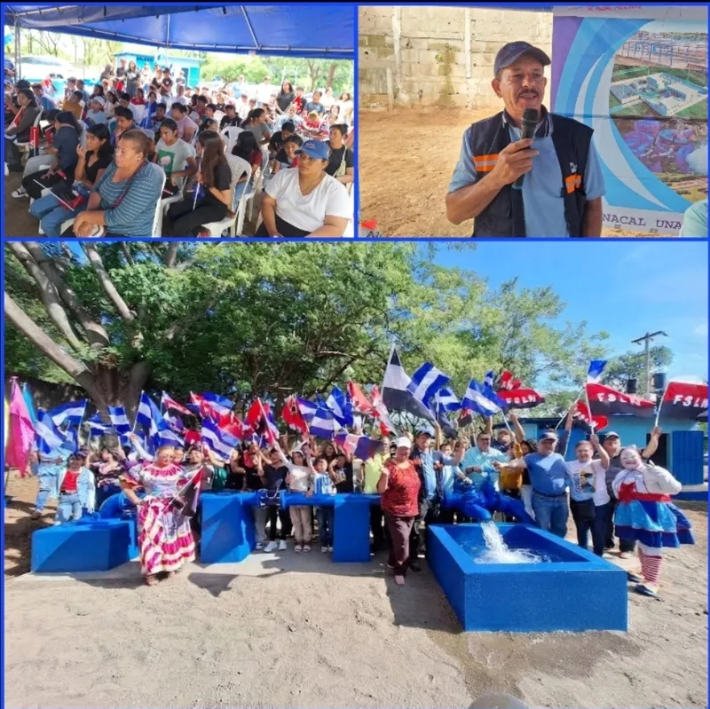 Inauguramos Pozo en carretera sur, Managua