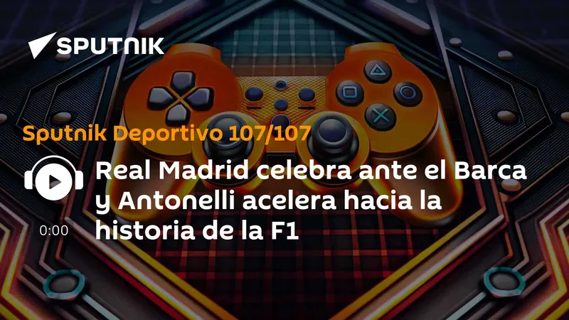 Real Madrid celebra ante el Barca y Antonelli acelera hacia la historia de la F1