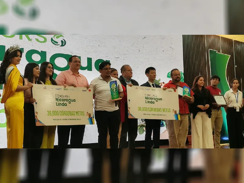 Concurso Nicaragua Linda 2026 premia iniciativas de reciclaje y transformación circular