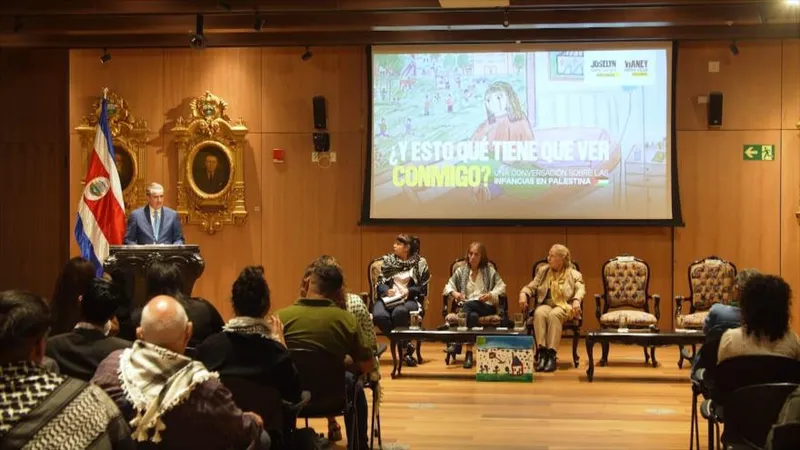 Conversatorio en el Congreso de Costa Rica analiza realidad de infancias en Palestina