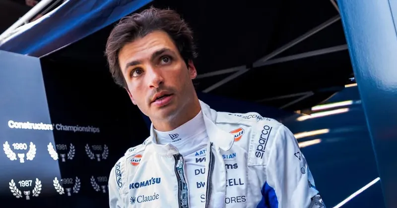 Carlos Sainz seguirá en Williams en la F1 hasta 2027: este es su contrato