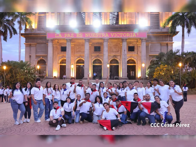 Familias y Juventud Presidente construyen todos juntos una mejor Nicaragua