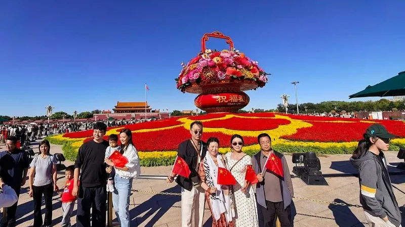 China, su Día Nacional con patriotismo y orgullo