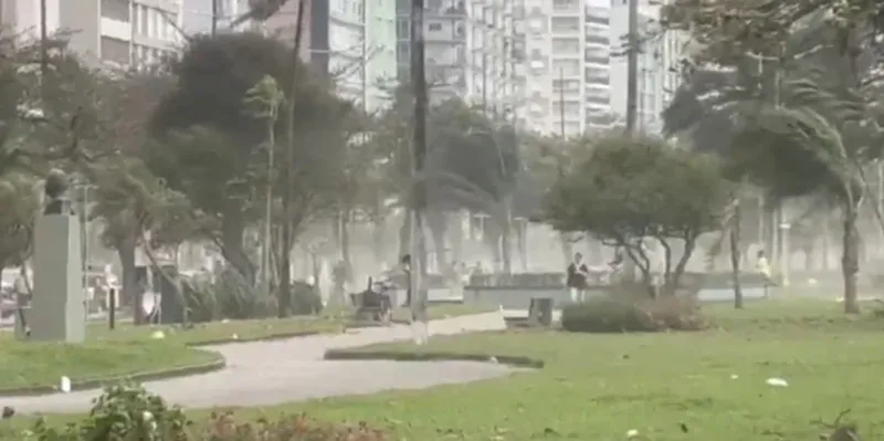 Tormentas devastan el sureste de Brasil: cinco muertos y graves daños materiales