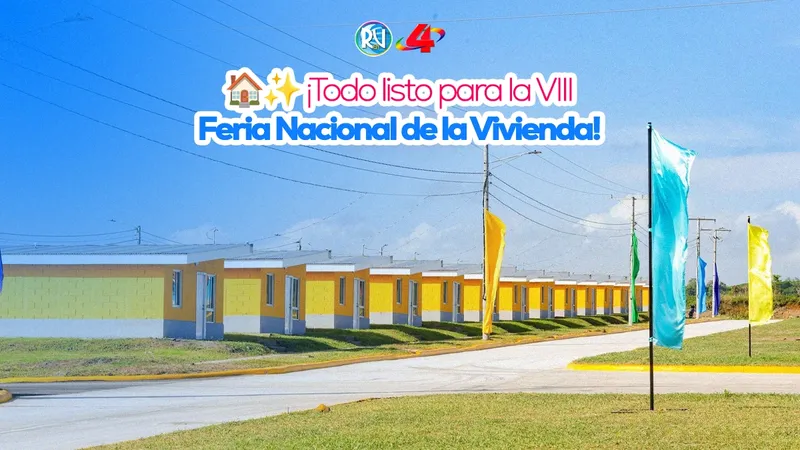 Todo listo para la VIII Feria Nacional de la Vivienda este 29 y 30 de agosto