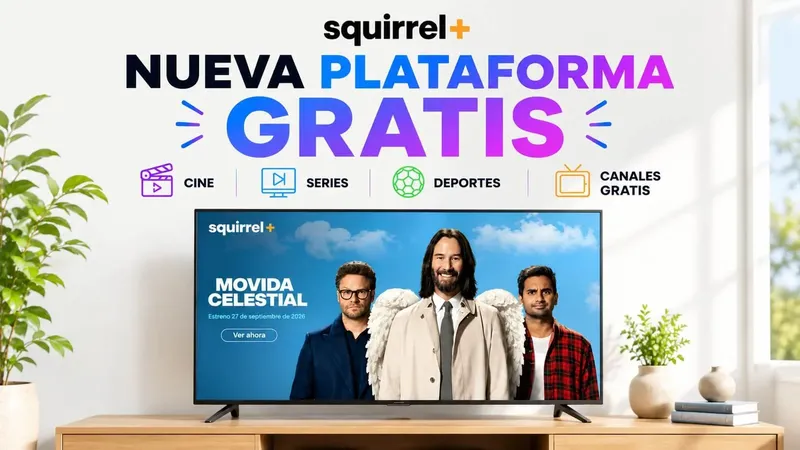 Desde hoy disponible una nueva plataforma con canales gratis, películas, series y deportes
