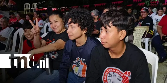 Familias del Distrito 1.3 de Managua, destacan mensaje de paz y fraternidad