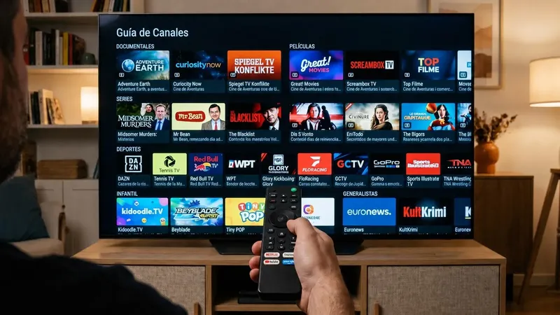 Llegan a Smart TV 83 nuevos canales gratis llenos de series, películas y deportes