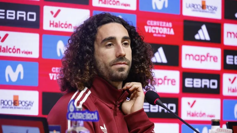 Rueda de prensa de Cucurella, en directo